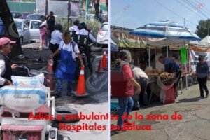 limían zonas aledañas a hospitales de Toluca