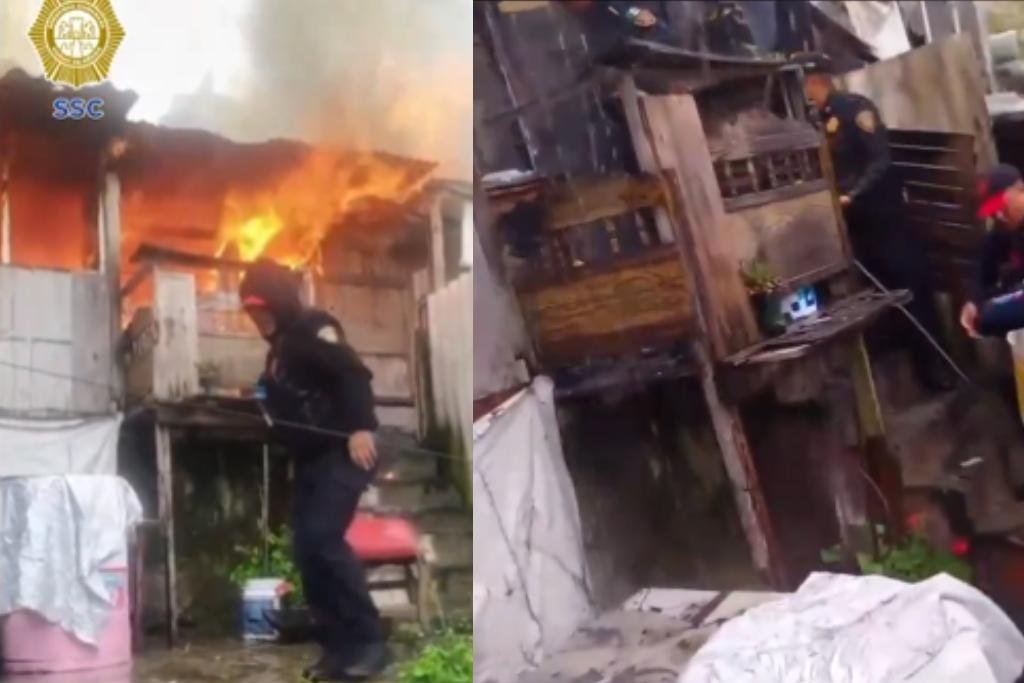 incendio en vivienda
