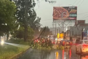 atienden afectaciones por lluvias