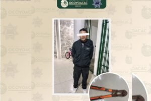 ratero detenido en Ocoyoacac