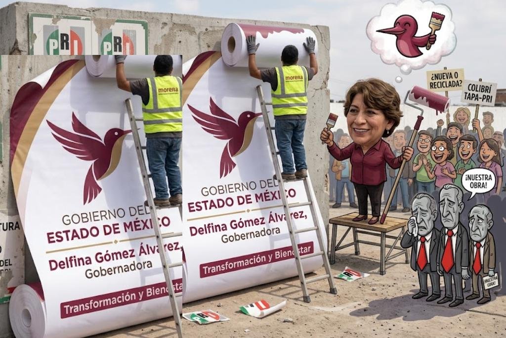 los colibries de Delfina Gómez