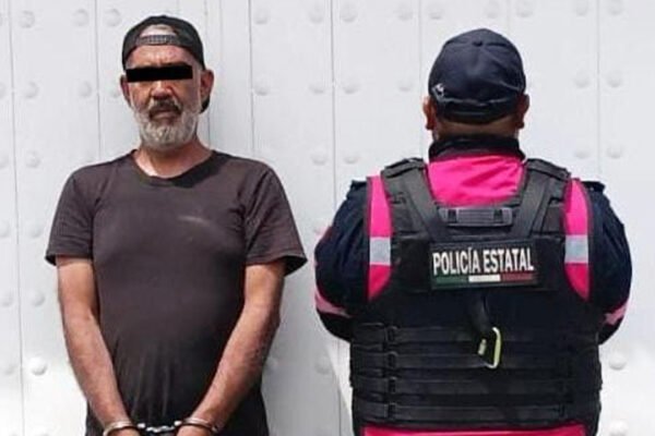 Acusado de patear a cachorrita es detenido, en Lerma