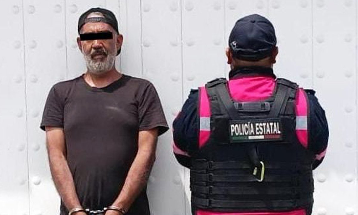 Acusado de patear a cachorrita es detenido, en Lerma