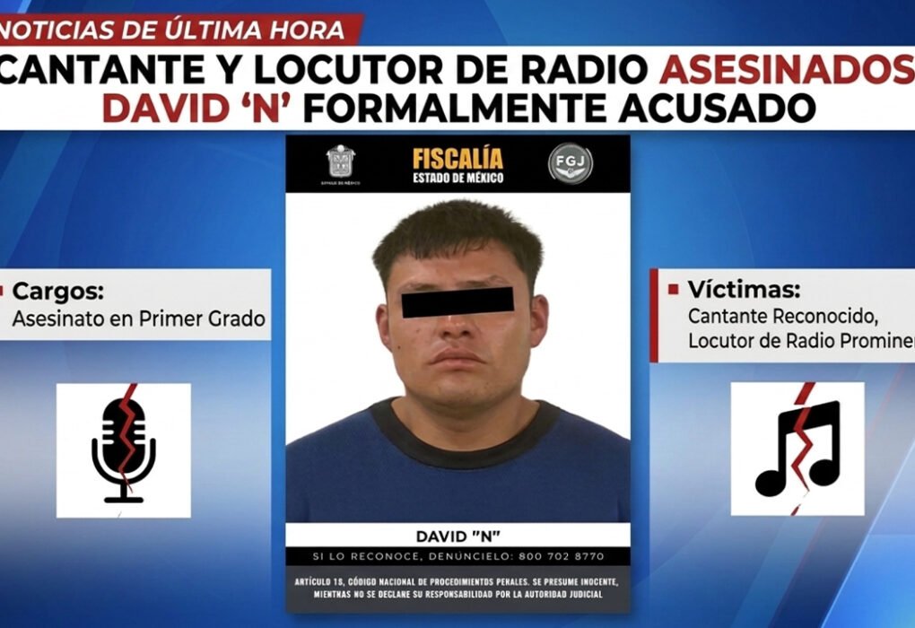 Cantante y locutor asesinado: vinculan a proceso a David “N”