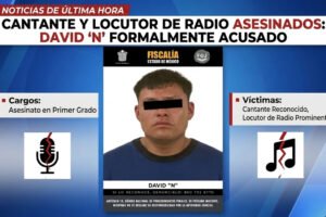 Cantante y locutor asesinado: vinculan a proceso a David “N”
