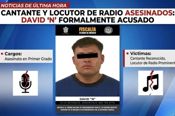 Cantante y locutor asesinado: vinculan a proceso a David “N”