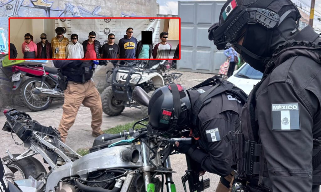 Operativo en Toluca destapa red de robo de vehículos
