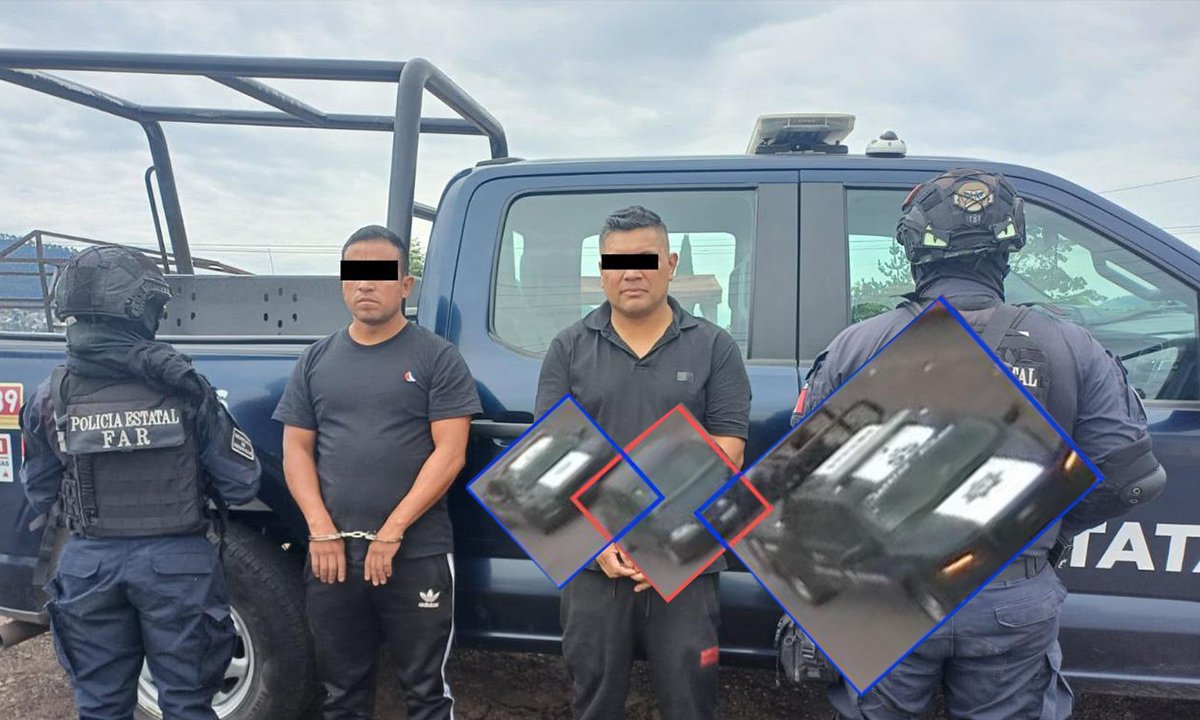 Operativo sorpresa atrapa a dos asaltantes en Atlacomulco