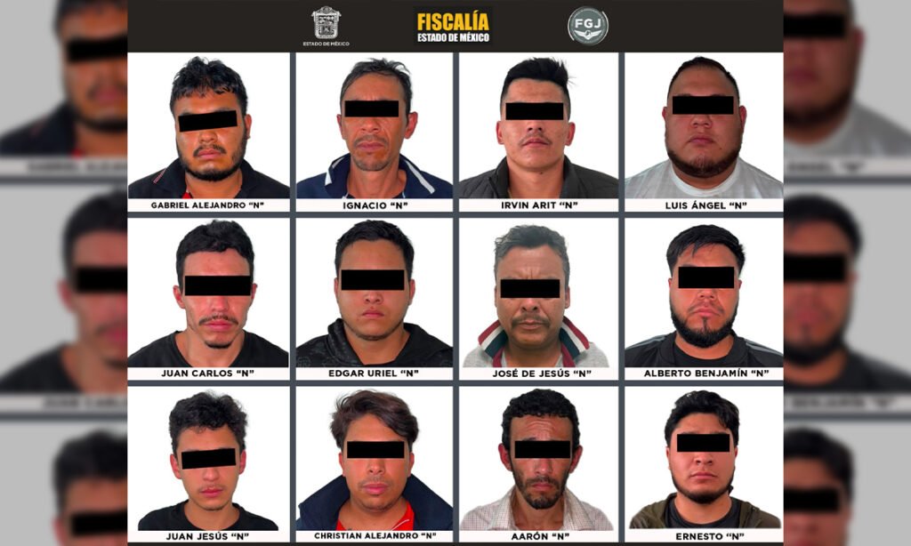 Secuestro exprés termina con captura masiva en Atlacomulco