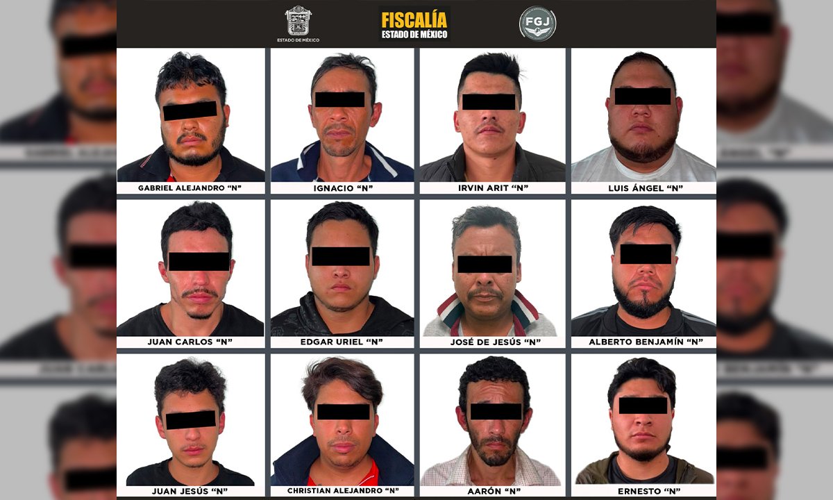 Secuestro exprés termina con captura masiva en Atlacomulco