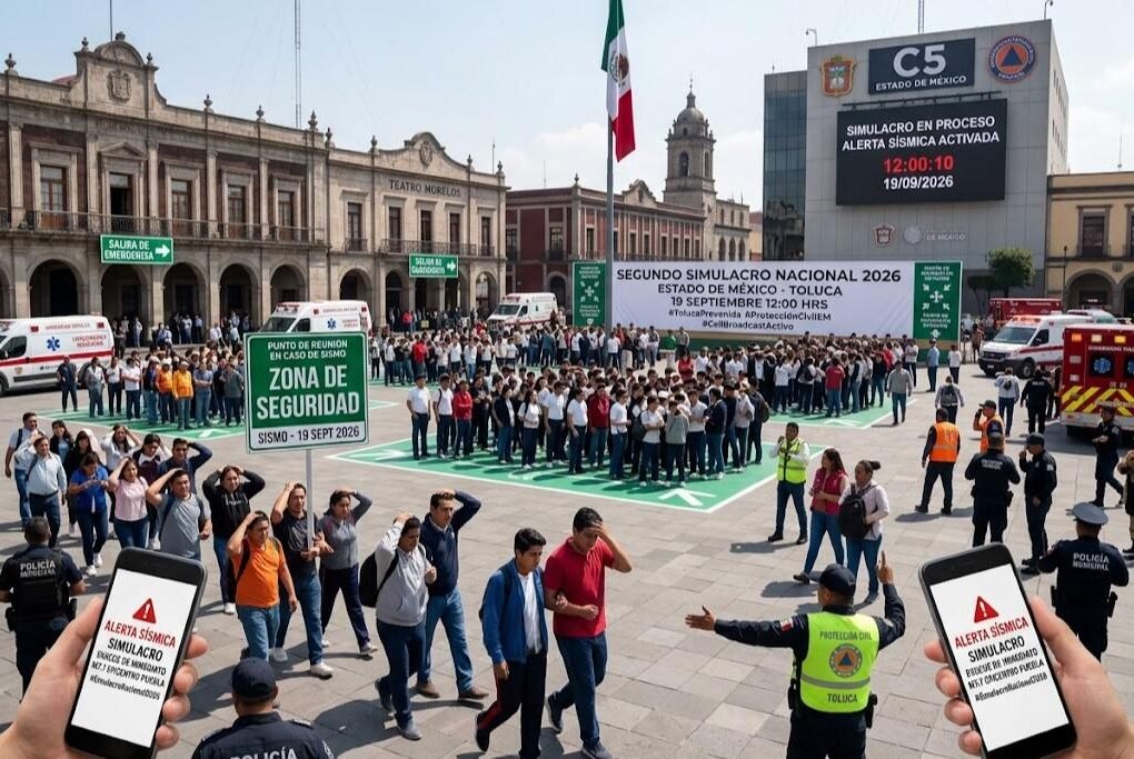 simulacro de sismo