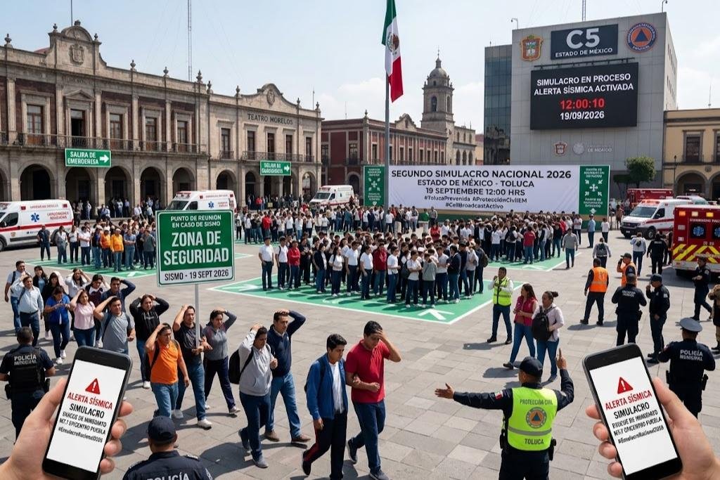 simulacro de sismo