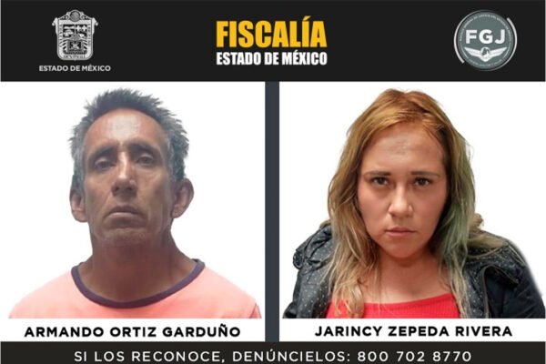 70 años de prisión a dos personas por homicidio en Huehuetoca