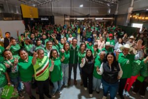 Afiliación del Partido Verde en el Estado de México crece 114% en tres años