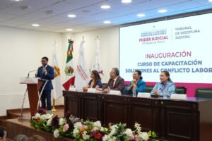 Arranca curso del PJEdomex para resolver conflictos laborales