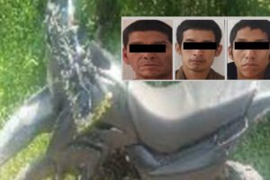 Aseguran cristal en carreteras de Malinalco; hay tres detenidos