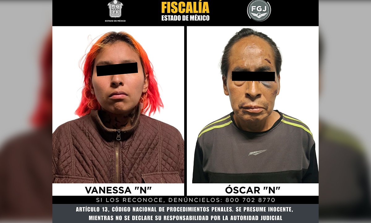 Detienen en Temoaya a pareja por abuso de menor