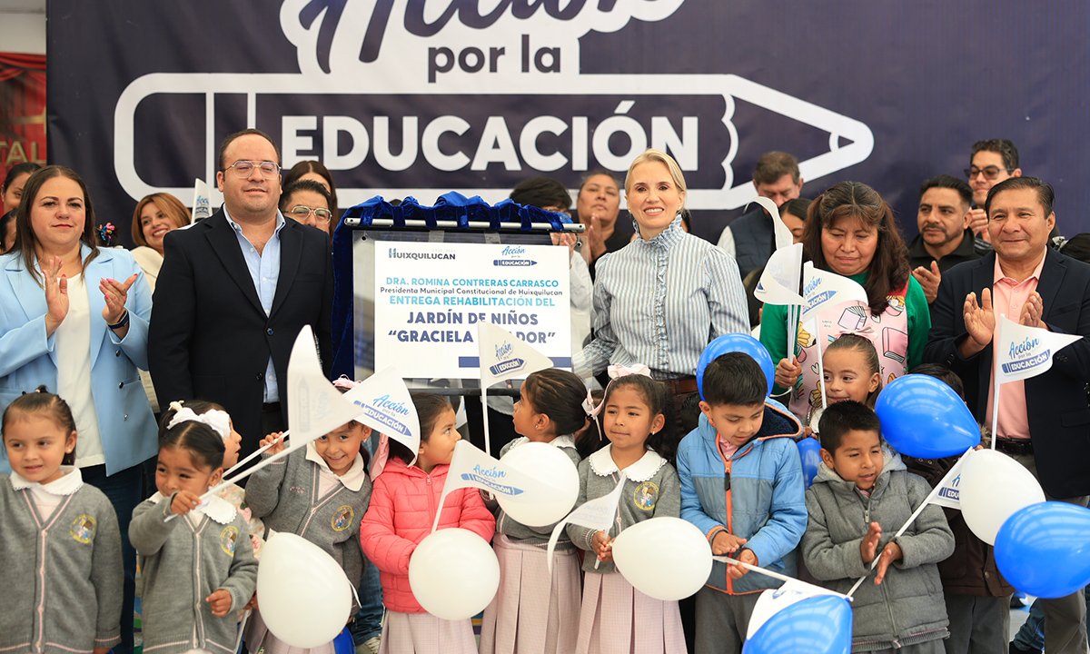 Huixquilucan atenderá 135 escuelas con mantenimiento permanente