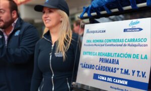 Huixquilucan equipa y rehabilita la primaria “Lázaro Cárdenas”