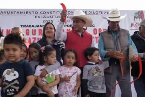 Jilotepec estrena techumbre en jardín de niños de El Durazno