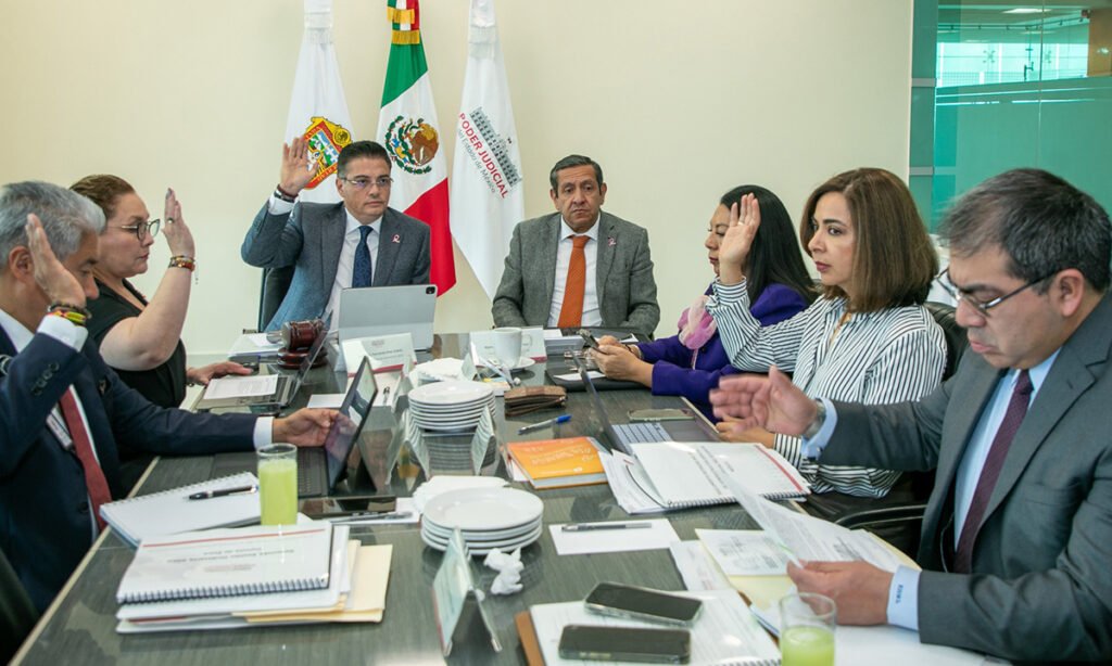 PJEdomex aprueba política de salud para su personal