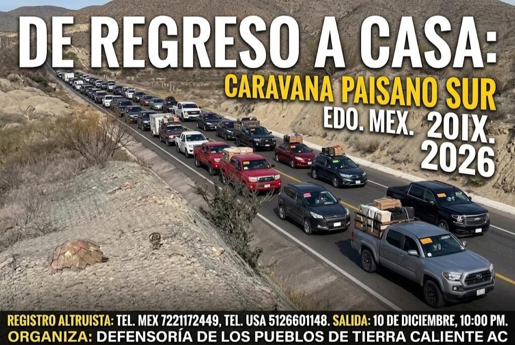 migrantes se protegen contra abusos policiácos