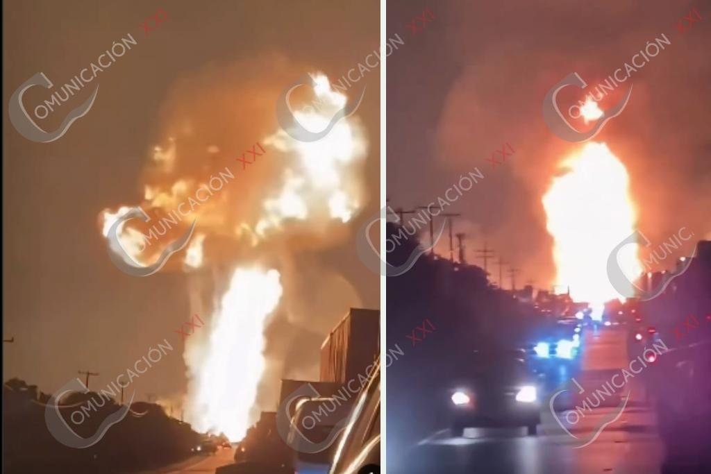 explosión de pipa de gas