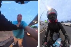 violentador de mujeres motociclistas