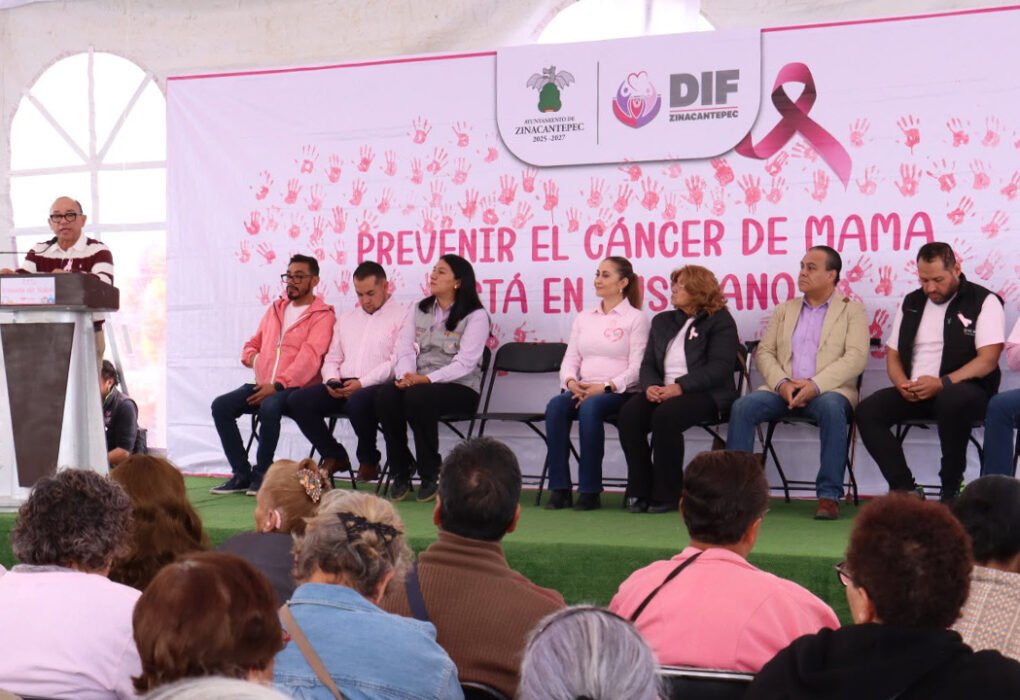 Entregan en Zinacantepec pelucas oncológicas por Octubre Rosa