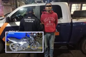 cae motorratón en el alcoholímetro