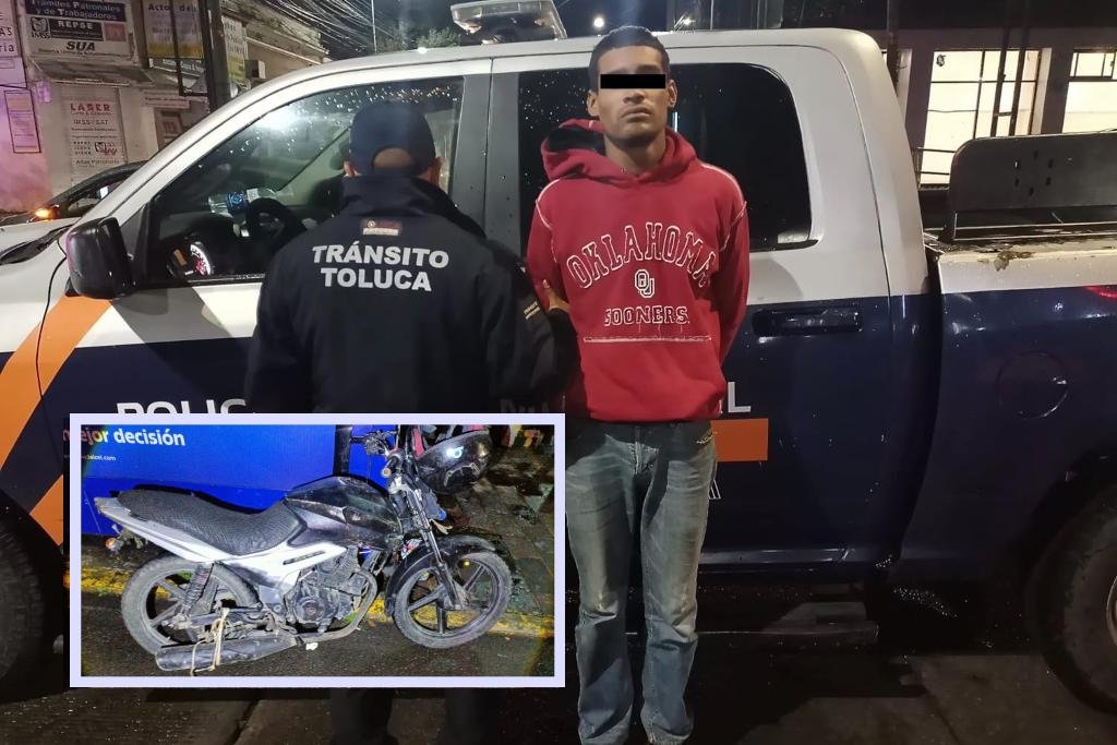 cae motorratón en el alcoholímetro