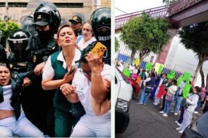 bloqueos del sector salud