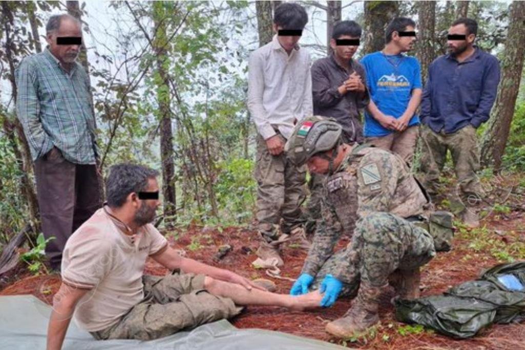 localizan a campesinos secuestrados